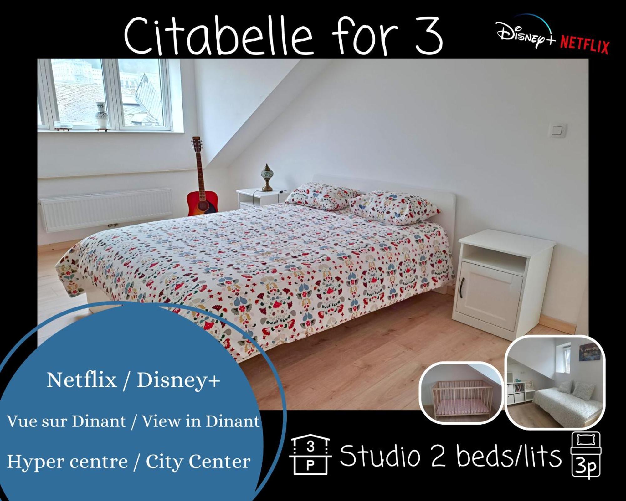 O Reflets - Citabelle For 3 - Studio 2 Beds View "Citadelle" Динан Экстерьер фото